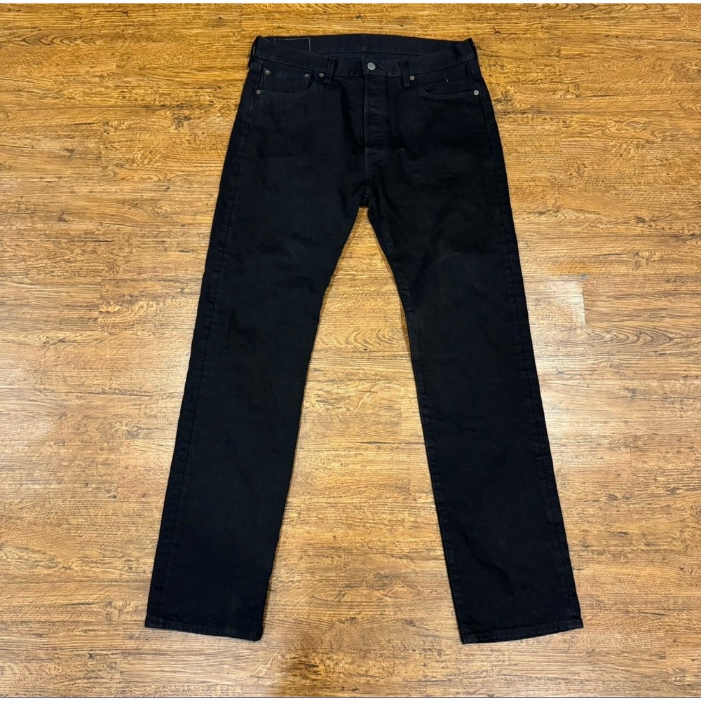 Levi's Men's Black Straight Jeans